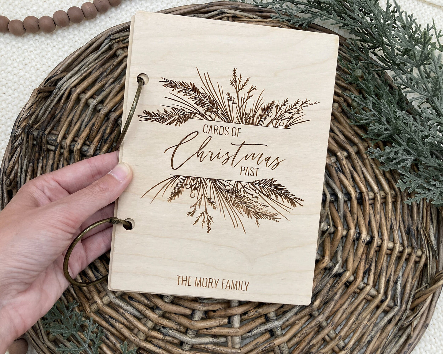 Cards of Christmas Past Card Holder