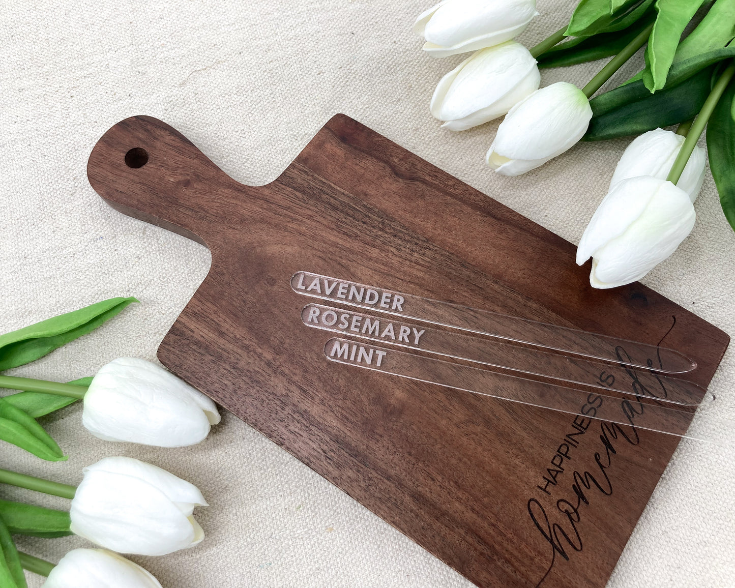 Clear Acrylic Plant Markers