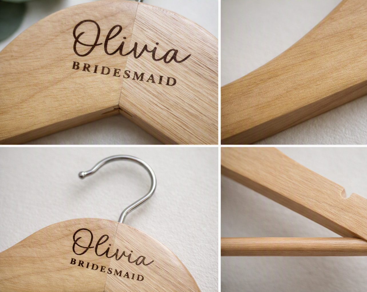 Personalized Wedding Dress Hanger