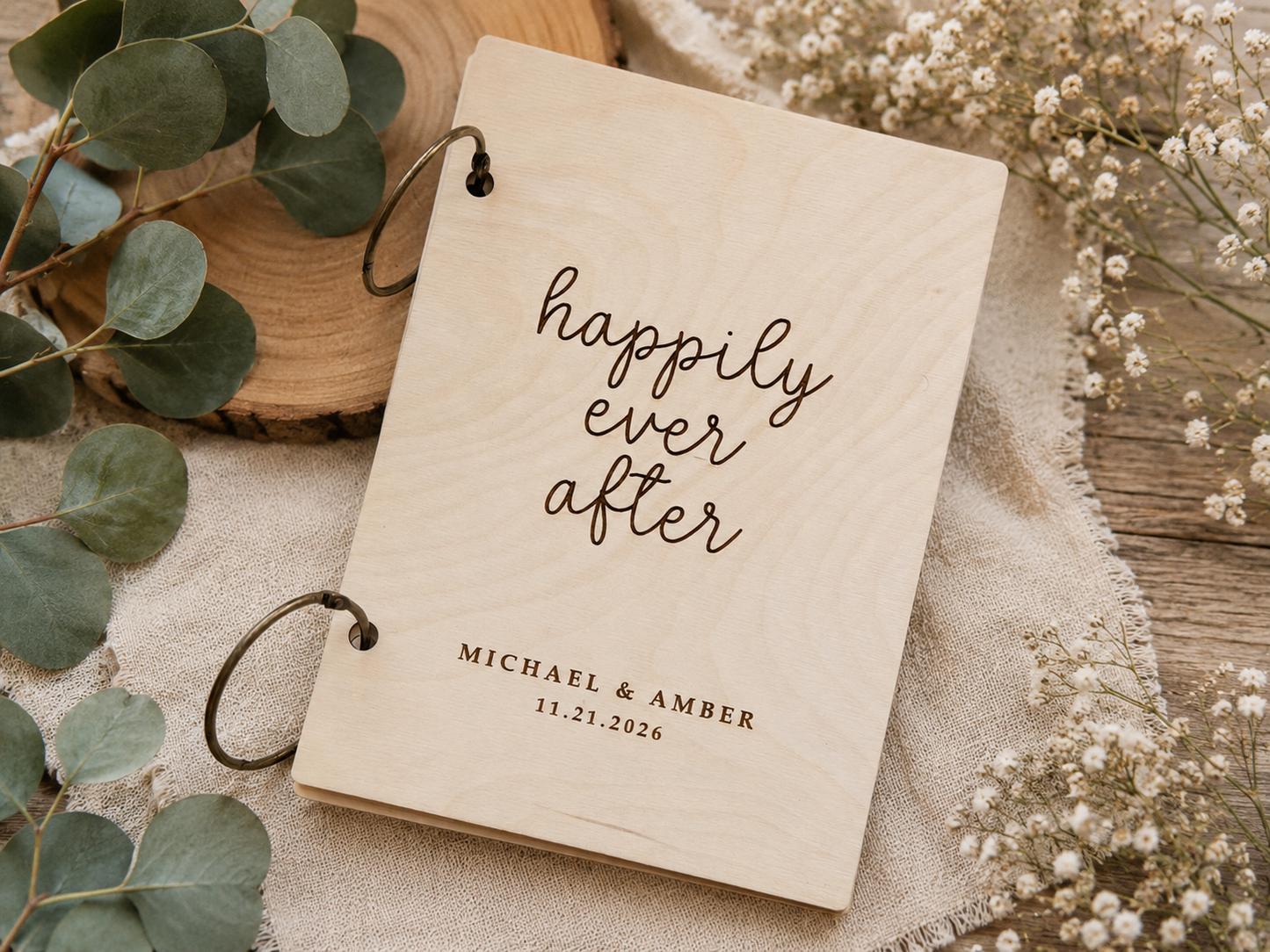 "Happily Ever After" Wedding Card Holder