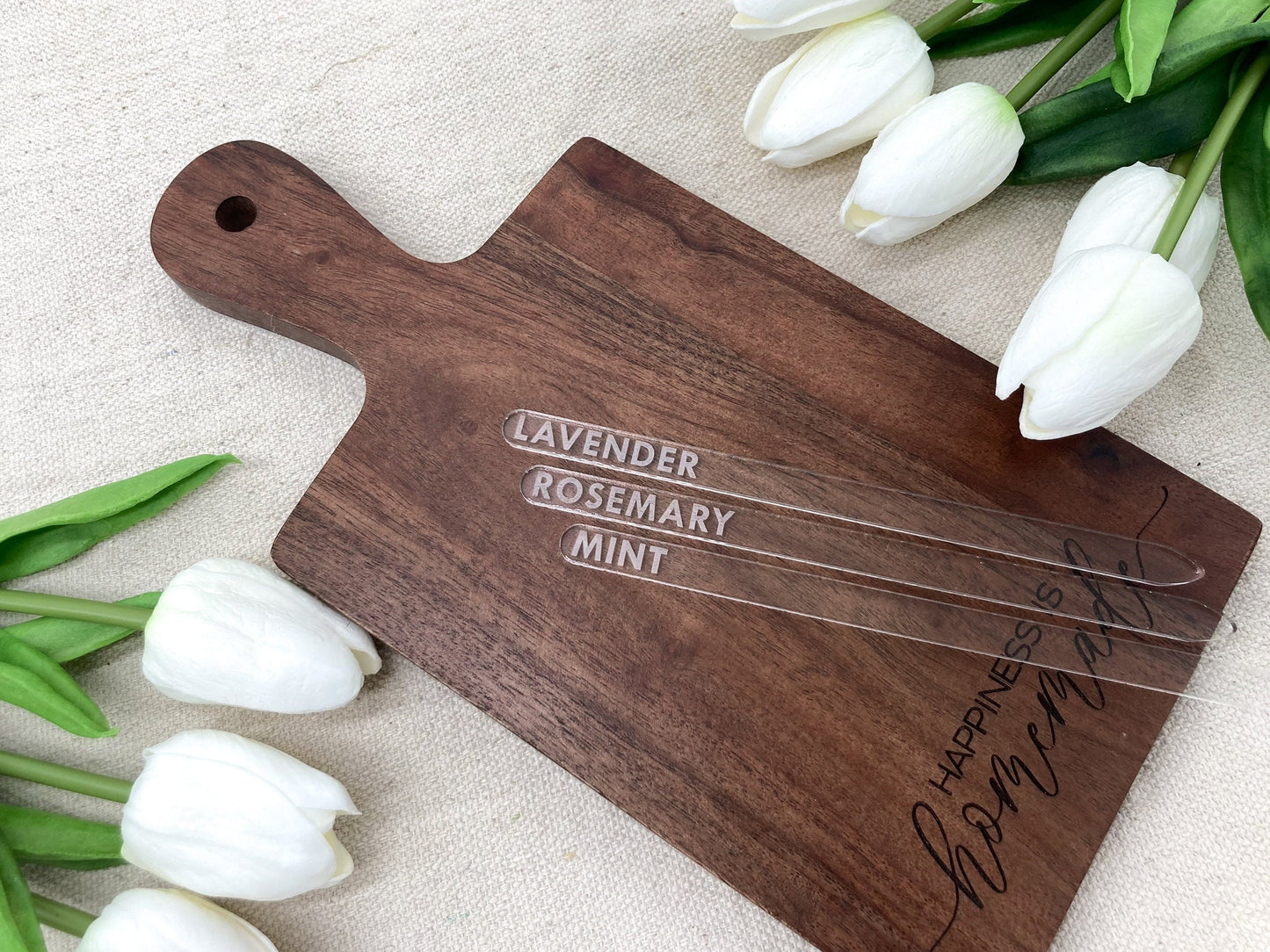 Custom Engraved Acrylic Plant Marker