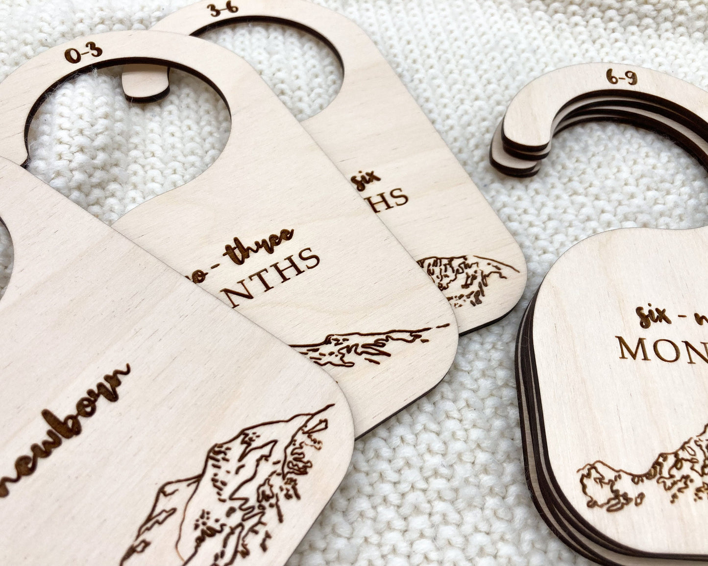 Baby Mountain Closet Dividers