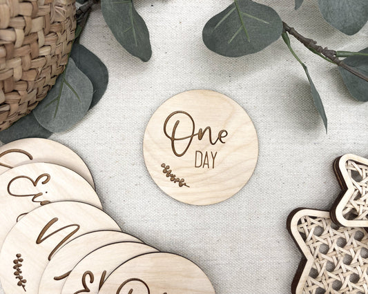 Modern Monthly Milestone Cards