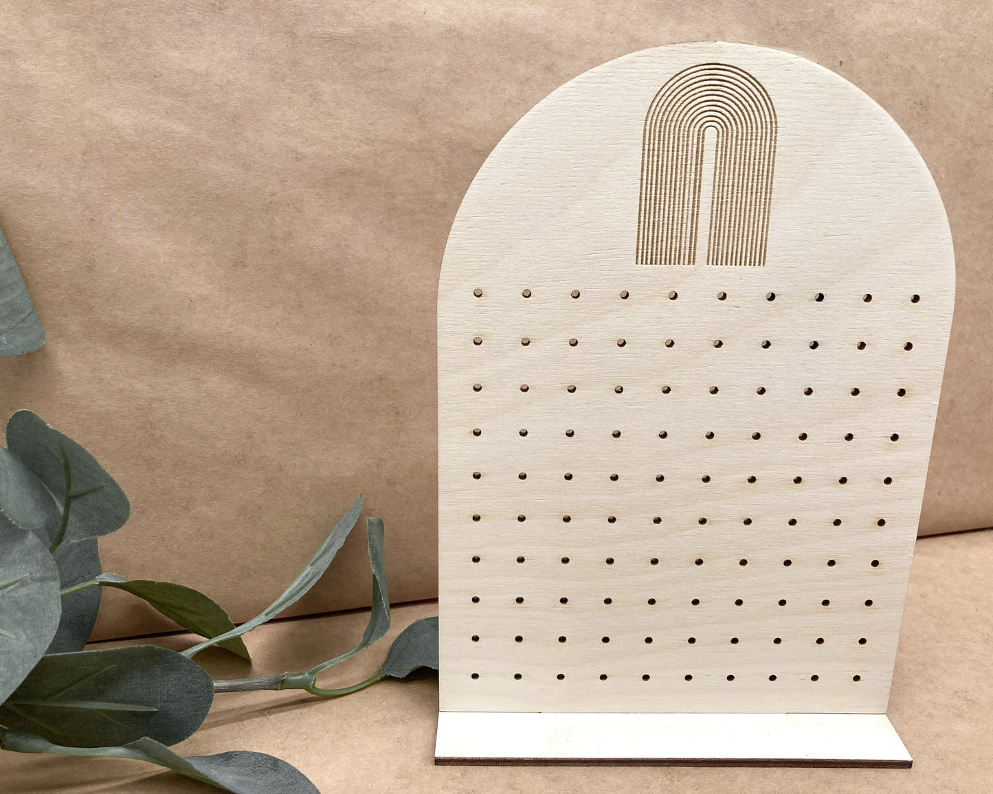 Personalized Earring Holder