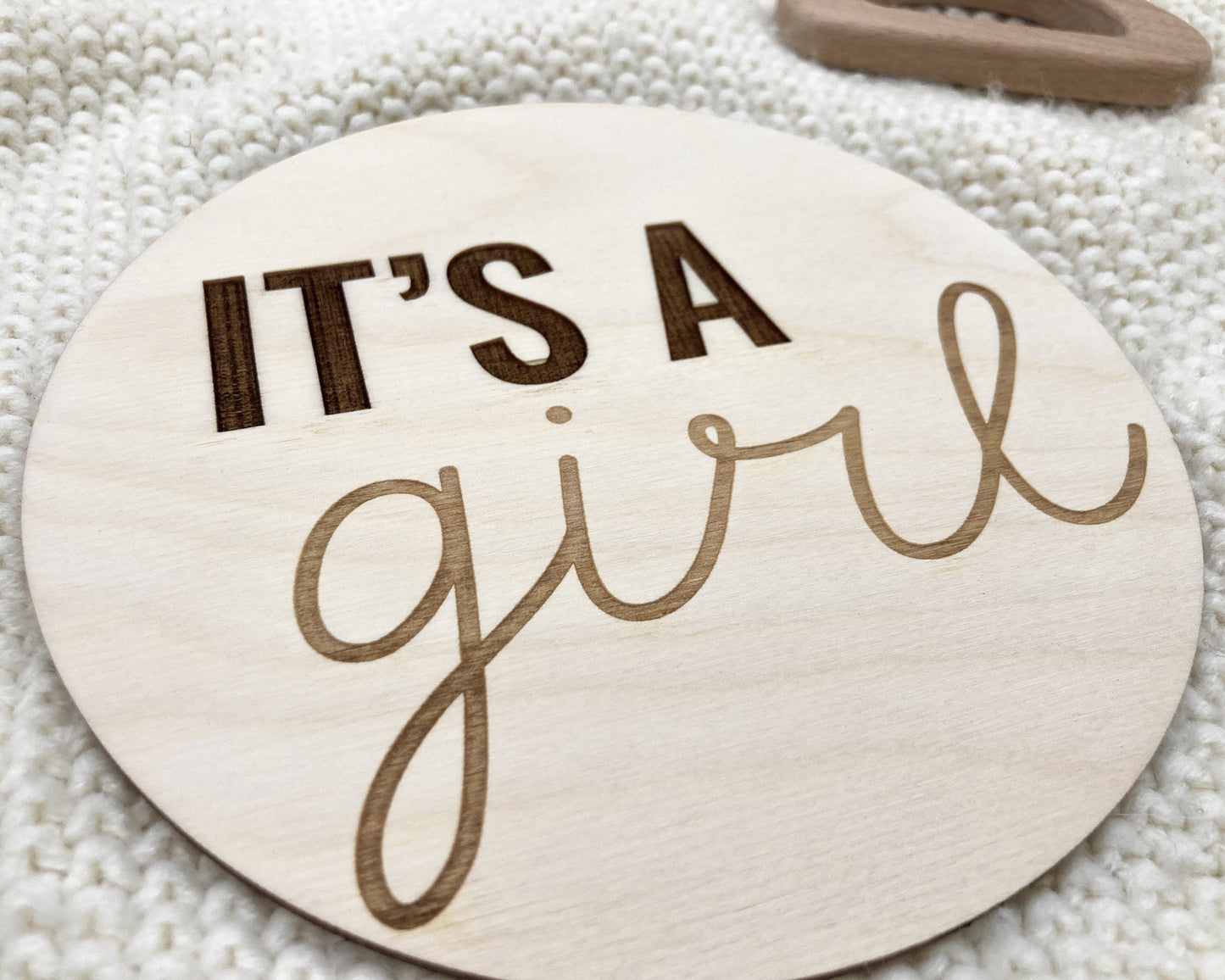 Gender Announcement Birth Sign