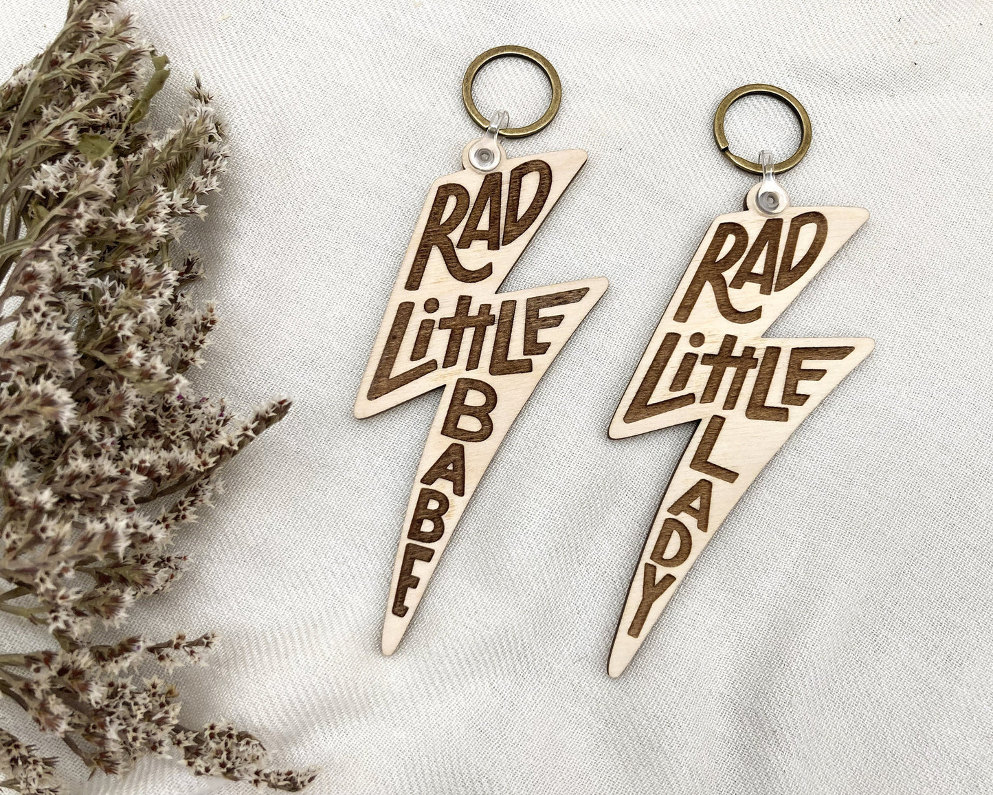 Rad Little Keychain