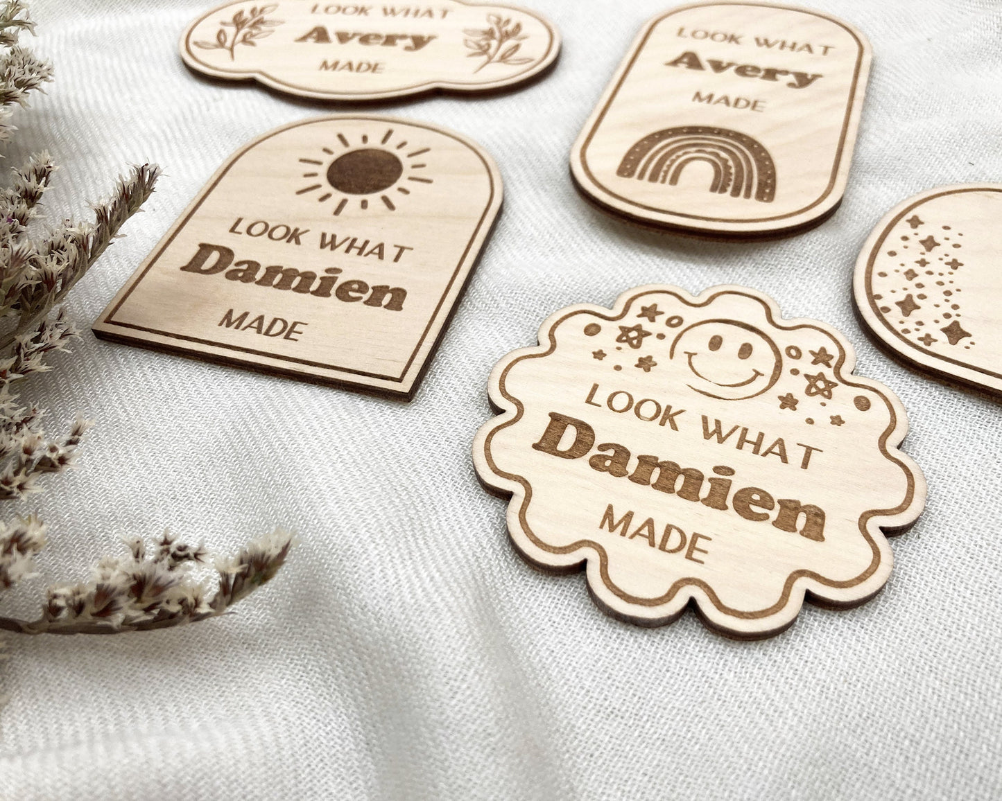 Personalized "Look What I Made" Magnet