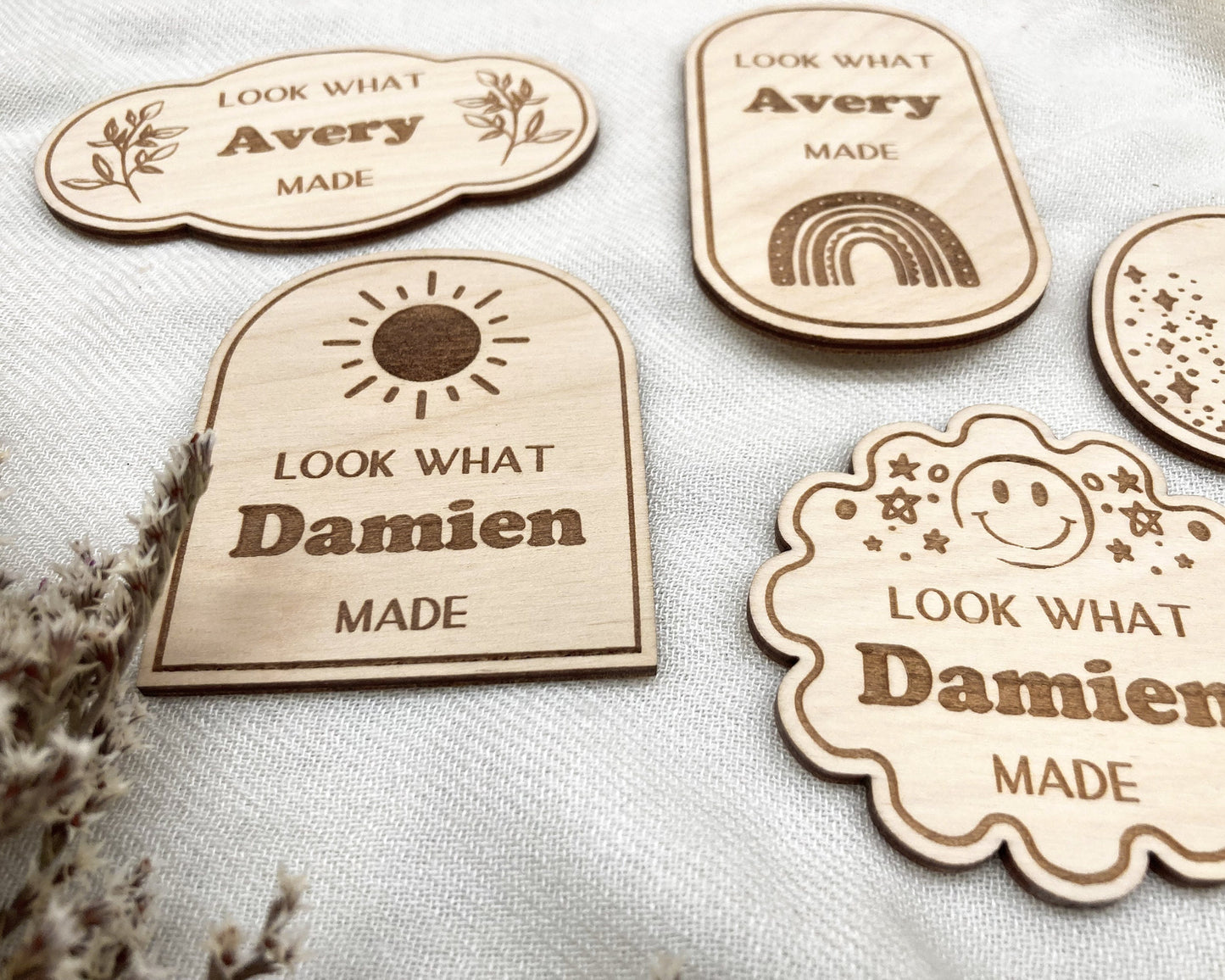 Personalized "Look What I Made" Magnet