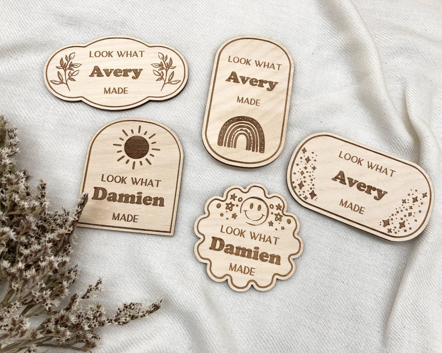 Personalized "Look What I Made" Magnet