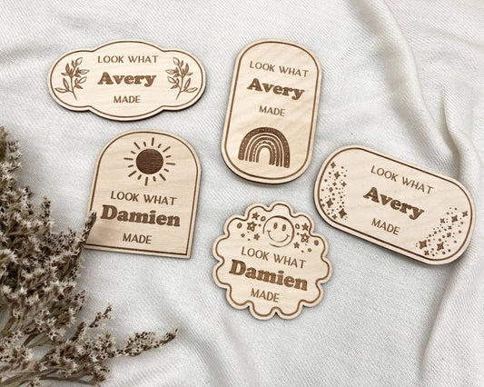 Personalized "Look What I Made" Magnet