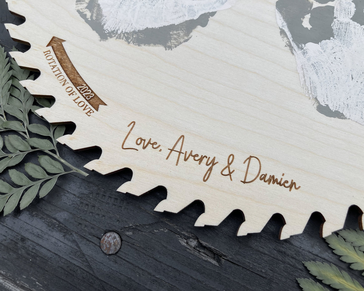 A Cut Above the Rest Father's Day Handprint Sign