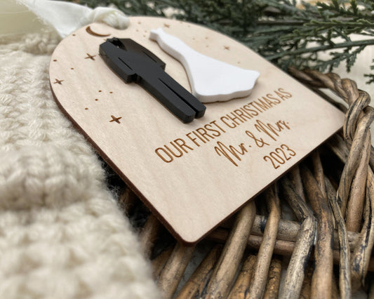 Our First Christmas As Mr and Mrs