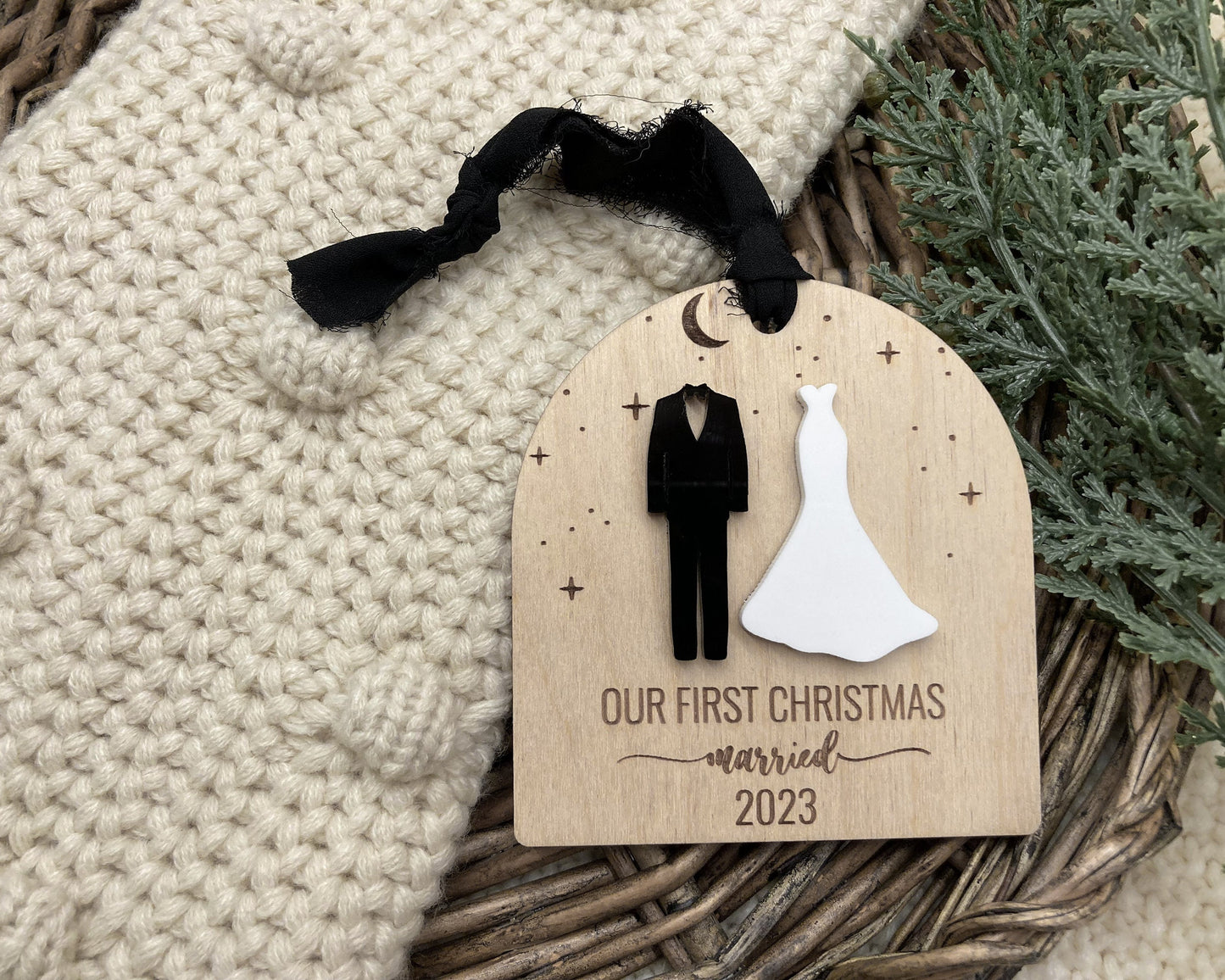 Our First Christmas Married Ornament