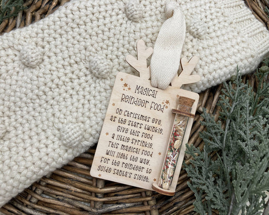 Magical Reindeer Food Ornament