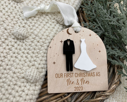 Our First Christmas As Mr and Mrs