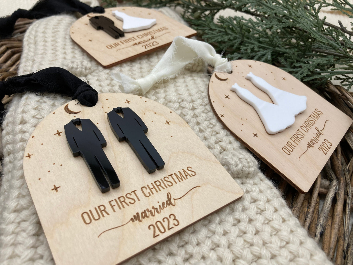 Our First Christmas Married Ornament