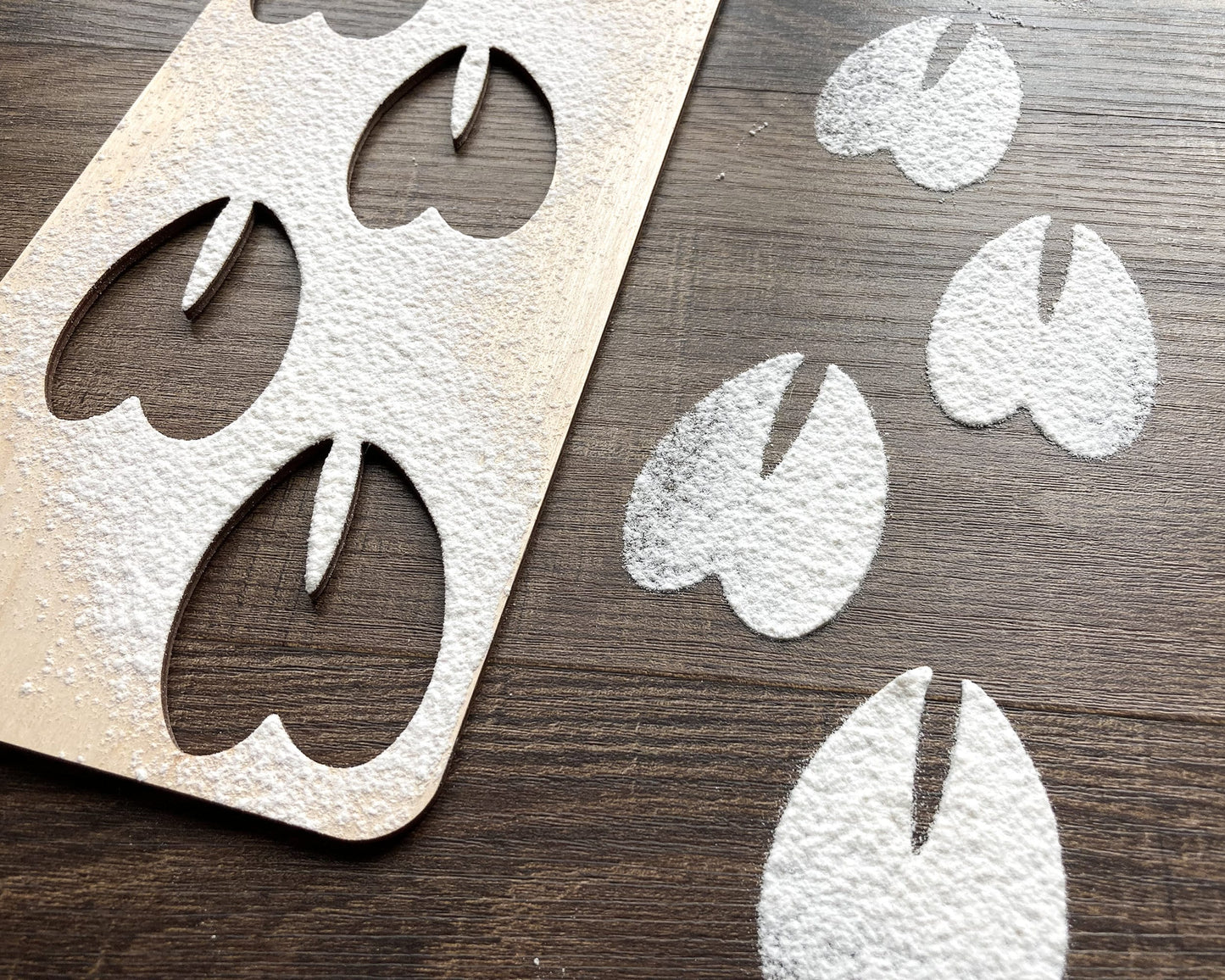 Elf Footprint Stencil