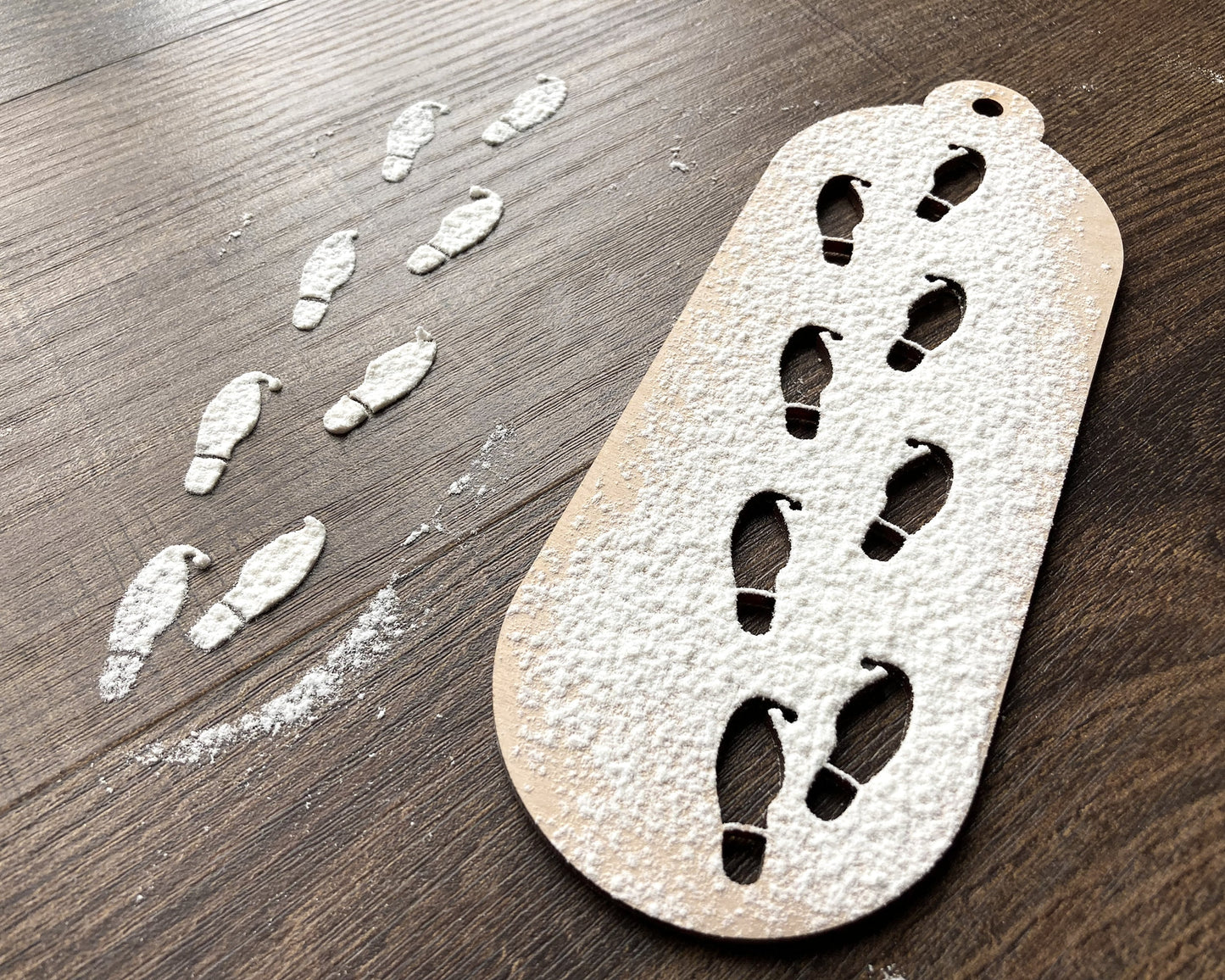 Elf Footprint Stencil