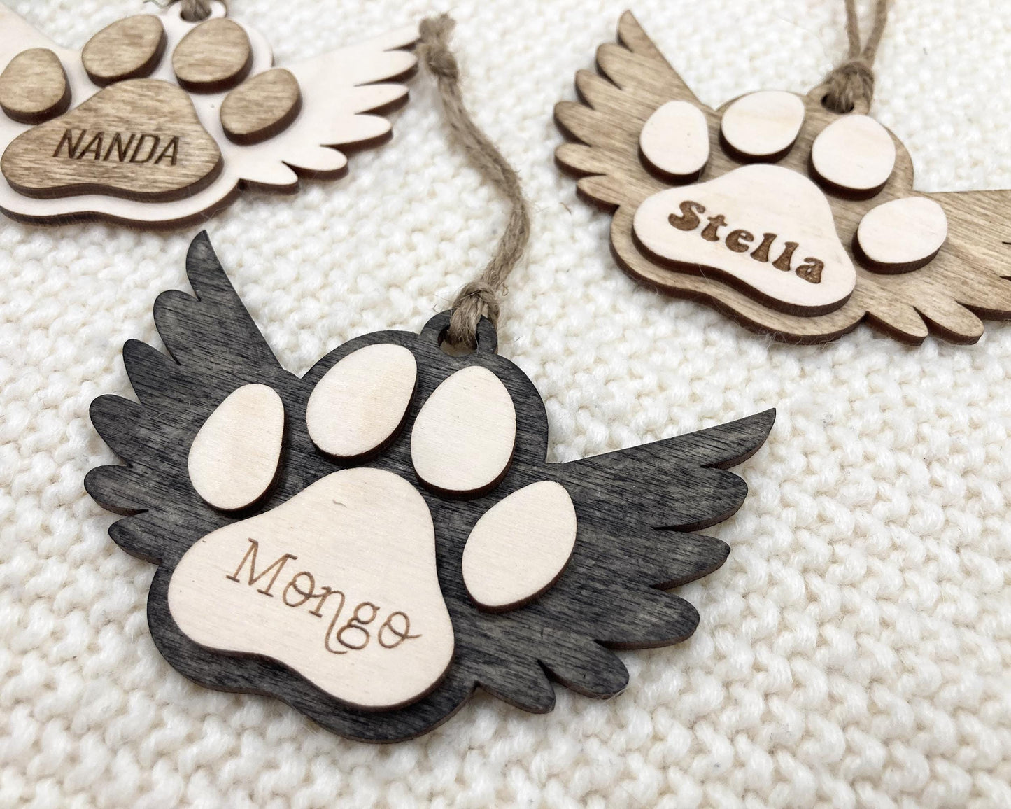 Personalized Pet Memorial Christmas Ornament
