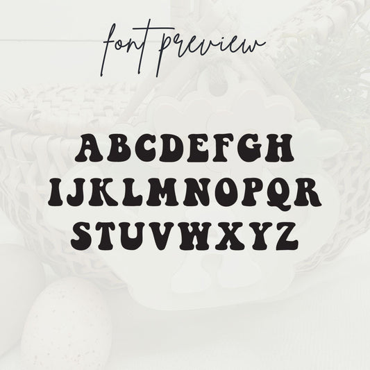 Personalized Easter Bunny Basket Tag