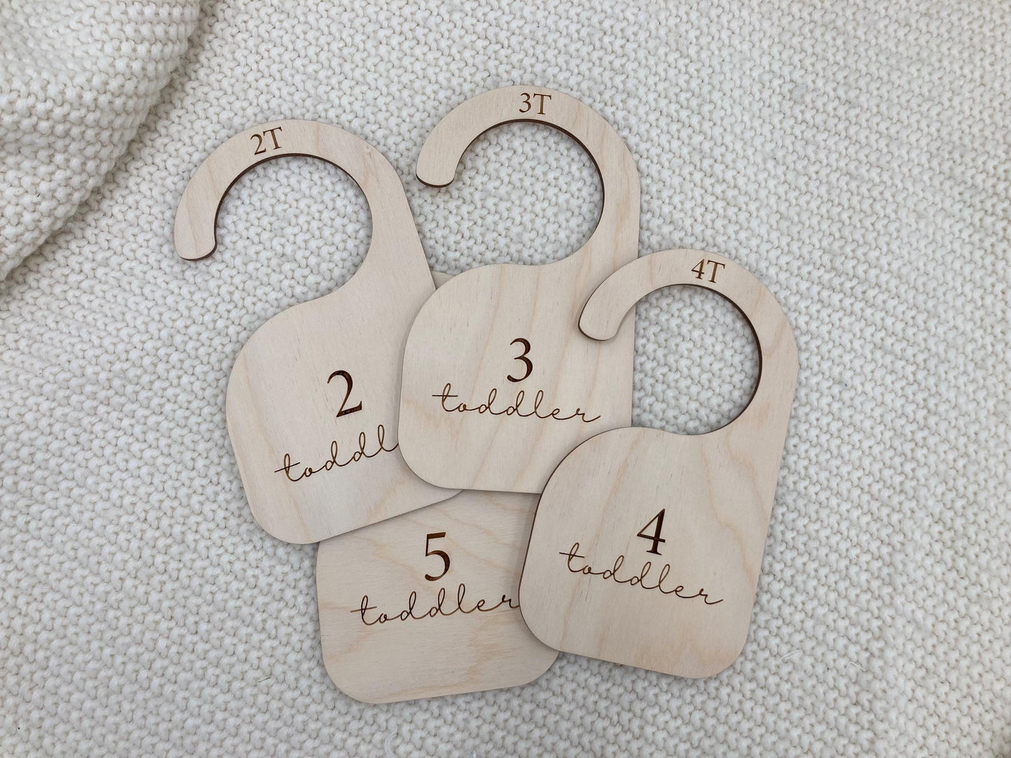 Baby Minimal Nursery Closet Dividers
