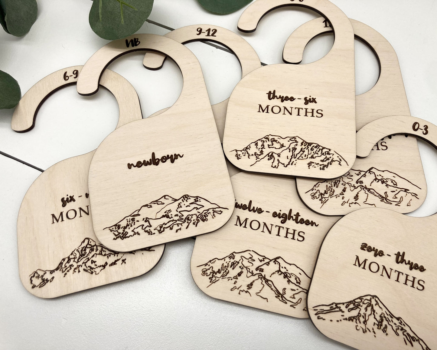 Mountain Baby Closet Dividers