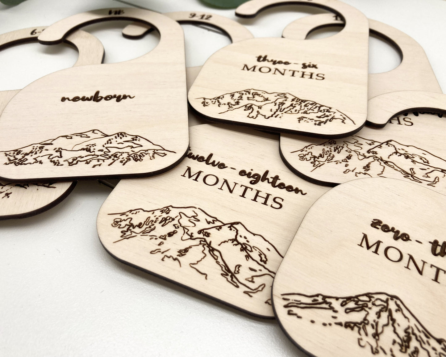 Mountain Baby Closet Dividers